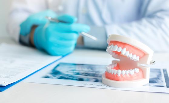 A dental consultation