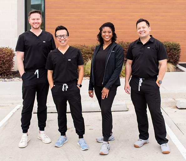 Fort Worth Texas dentists Doctor Cheng Doctor Thorburn and Doctor Luk