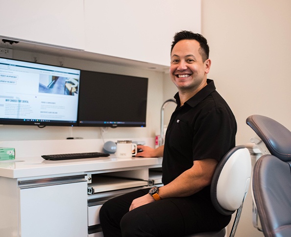 Fort Worth Texas dentist Doctor Greg Luk