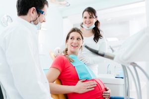 woman dental visit