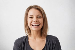 smiling woman